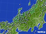 2018年12月06日の北陸地方のアメダス(降水量)