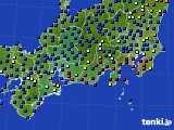 2018年12月07日の東海地方のアメダス(日照時間)