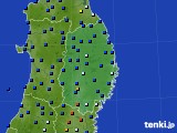 2018年12月07日の岩手県のアメダス(日照時間)