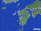 九州地方のアメダス実況(気温)(2018年12月07日)