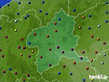 群馬県のアメダス実況(日照時間)(2018年12月08日)