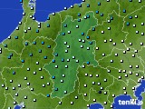 長野県のアメダス実況(気温)(2018年12月08日)