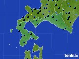 道南のアメダス実況(積雪深)(2018年12月09日)