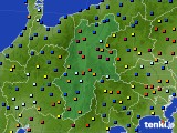 長野県のアメダス実況(日照時間)(2018年12月09日)