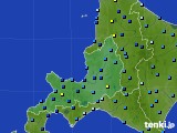 道央のアメダス実況(積雪深)(2018年12月10日)