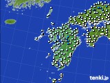 九州地方のアメダス実況(気温)(2018年12月13日)