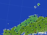 島根県のアメダス実況(日照時間)(2018年12月14日)