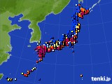 アメダス実況(日照時間)(2018年12月15日)