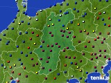 長野県のアメダス実況(日照時間)(2018年12月15日)