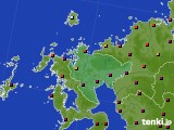 2018年12月15日の佐賀県のアメダス(日照時間)