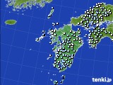 九州地方のアメダス実況(降水量)(2018年12月16日)