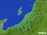 2018年12月16日の新潟県のアメダス(積雪深)