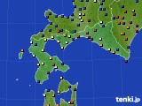 2018年12月17日の道南のアメダス(日照時間)