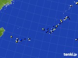 沖縄地方のアメダス実況(風向・風速)(2018年12月17日)