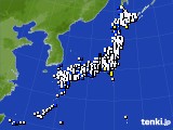 アメダス実況(風向・風速)(2018年12月18日)