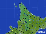 道北のアメダス実況(積雪深)(2018年12月19日)