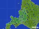 道央のアメダス実況(積雪深)(2018年12月20日)