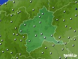 群馬県のアメダス実況(風向・風速)(2018年12月22日)
