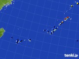 2018年12月25日の沖縄地方のアメダス(日照時間)