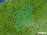 群馬県のアメダス実況(日照時間)(2018年12月25日)