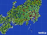 関東・甲信地方のアメダス実況(日照時間)(2018年12月26日)