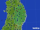 2018年12月26日の岩手県のアメダス(日照時間)