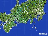 東海地方のアメダス実況(気温)(2018年12月26日)