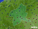 群馬県のアメダス実況(日照時間)(2018年12月28日)