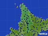 道北のアメダス実況(気温)(2018年12月28日)