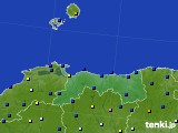 鳥取県のアメダス実況(日照時間)(2018年12月30日)