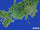 東海地方のアメダス実況(気温)(2018年12月30日)