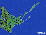 2018年12月30日の道東のアメダス(気温)