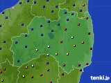 福島県のアメダス実況(日照時間)(2019年01月01日)