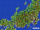 2019年01月02日の北陸地方のアメダス(日照時間)