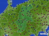 長野県のアメダス実況(日照時間)(2019年01月02日)