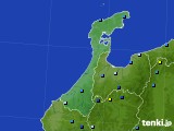 石川県のアメダス実況(積雪深)(2019年01月03日)