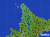道北のアメダス実況(日照時間)(2019年01月03日)