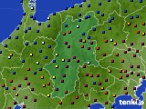 長野県のアメダス実況(日照時間)(2019年01月03日)