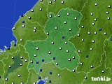 2019年01月03日の岐阜県のアメダス(風向・風速)