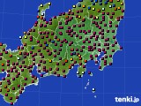 関東・甲信地方のアメダス実況(日照時間)(2019年01月04日)