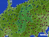 長野県のアメダス実況(日照時間)(2019年01月05日)