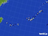 沖縄地方のアメダス実況(風向・風速)(2019年01月05日)