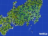 2019年01月06日の関東・甲信地方のアメダス(日照時間)