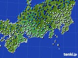 東海地方のアメダス実況(気温)(2019年01月06日)