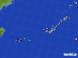 沖縄地方のアメダス実況(風向・風速)(2019年01月07日)