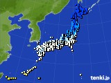 アメダス実況(気温)(2019年01月08日)