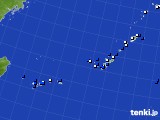 沖縄地方のアメダス実況(風向・風速)(2019年01月09日)