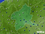 2019年01月09日の群馬県のアメダス(風向・風速)