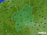 群馬県のアメダス実況(日照時間)(2019年01月10日)