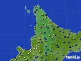 道北のアメダス実況(積雪深)(2019年01月11日)